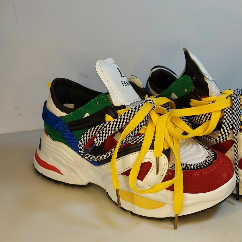 Sport Running Sneakers EAF Multi‎ Shoes Breathable Walking Jogging Hard Court